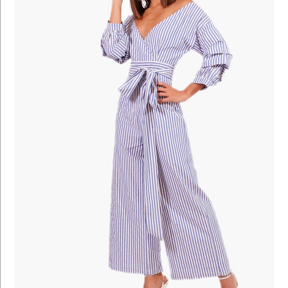 Stripped jumpsuit